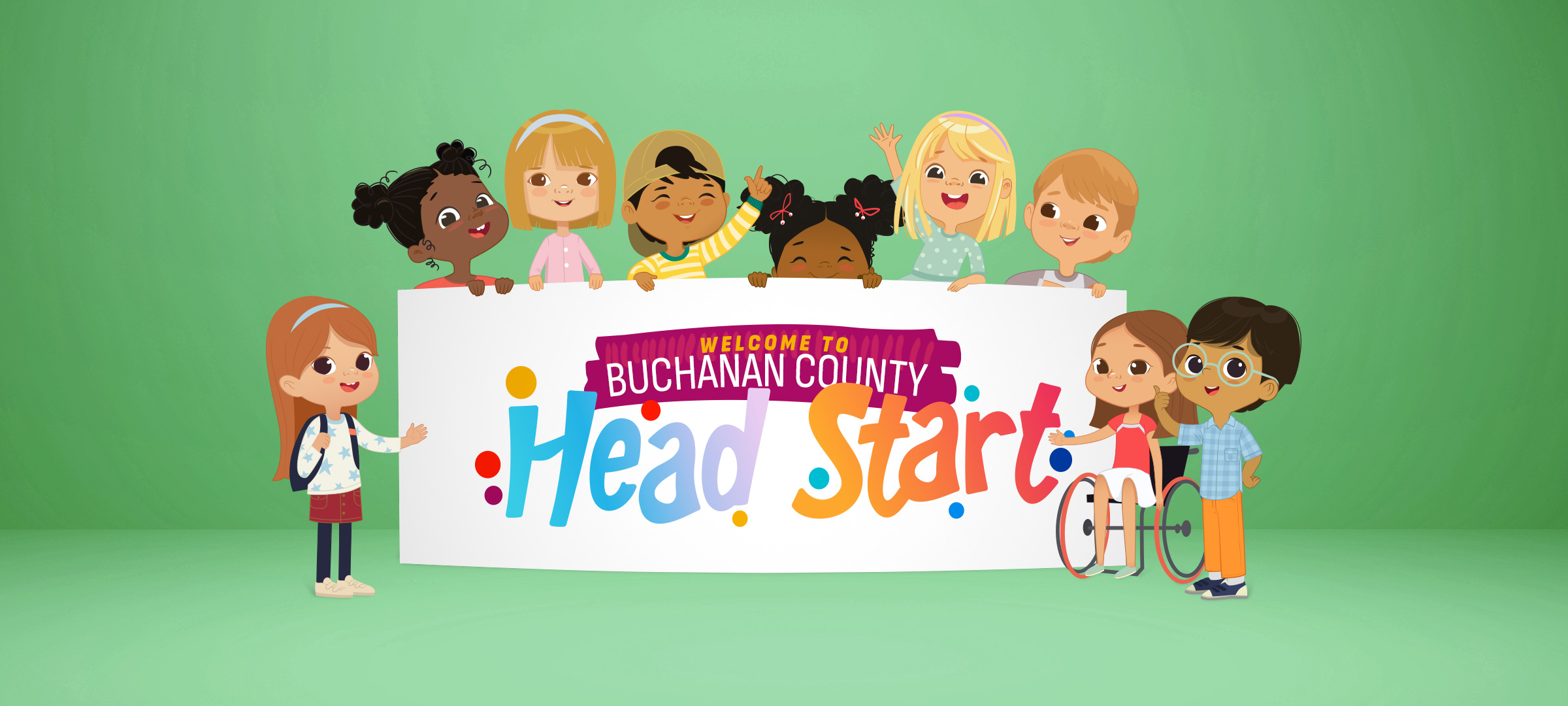 Buchanan County Head Start Home Banner